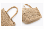 Fem | Natural Woven Tote Large | Handwoven Abaca Bag