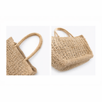 Fem | Natural Woven Tote Large | Handwoven Abaca Bag