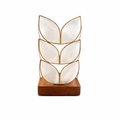 Leaf Decorative Base | Handcrafted Capiz Table Decor