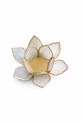 Lotus Candle Holder | Handmade Capiz Candle Holder