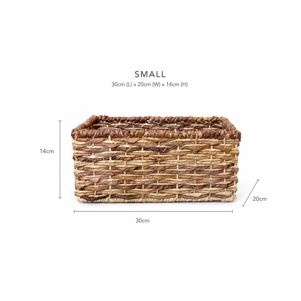 Buri Rectangular Baskets | Handmade Buri Baskets