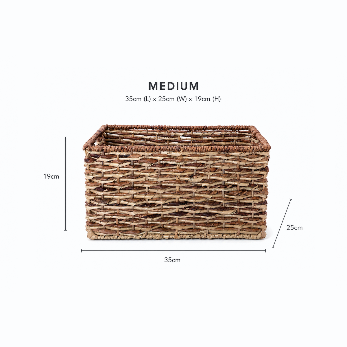 Buri Rectangular Baskets | Handmade Buri Baskets