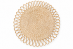 Natural Abaca Round Placemat