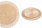 Natural Abaca Round Placemat