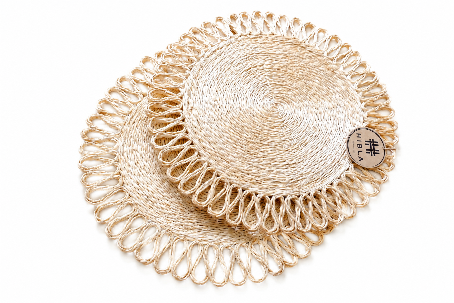 Natural Abaca Round Placemat