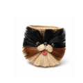 Three-Tone Pomeranian Planters | Handmade Abaca Planters