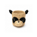 Two-Tone Yorkie Abaca Planters | Handmade Abaca Planters