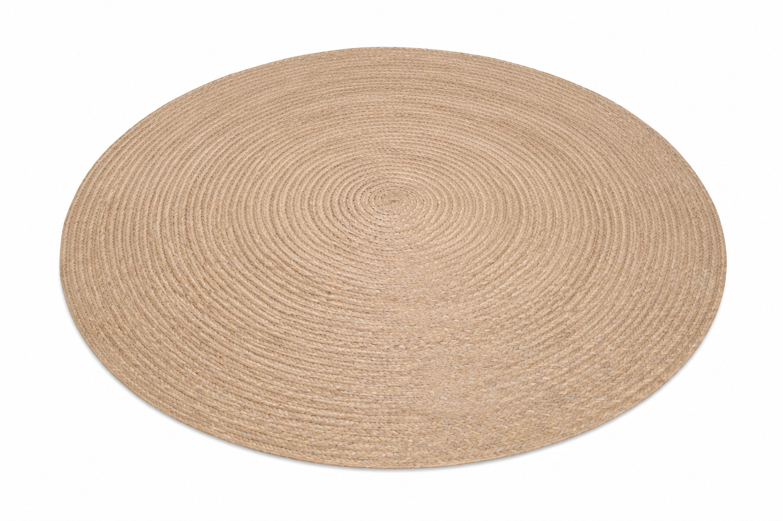 Natural Round Rug  | Handwoven Pandan Rug