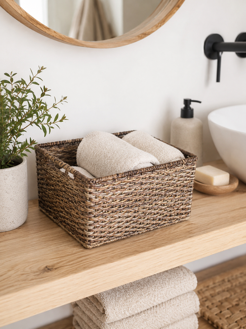 Buri Rectangular Baskets | Handmade Buri Baskets