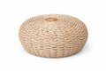 Natural Buri Ottoman | Handwoven Buri Ottoman