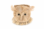 Owl Planter | Handmade Abaca Planter