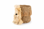 Owl Planter | Handmade Abaca Planter