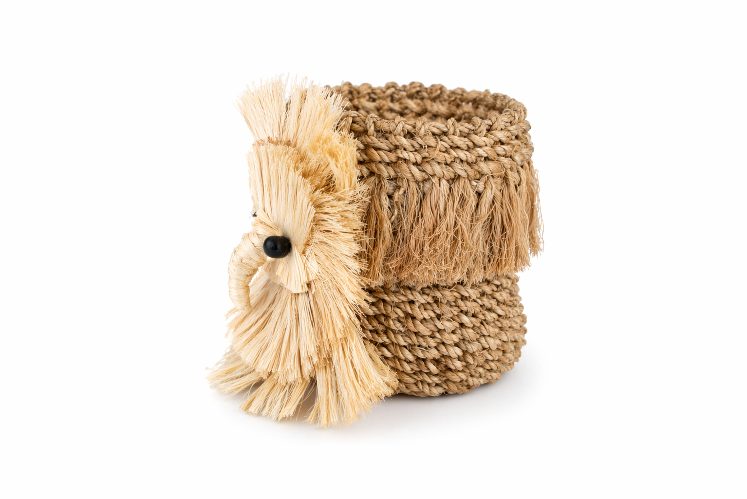 Owl Planter | Handmade Abaca Planter