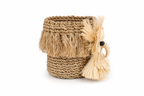 Owl Planter | Handmade Abaca Planter