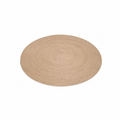 Natural Round Rug  | Handwoven Pandan Rug