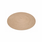Natural Round Rug  | Handwoven Pandan Rug