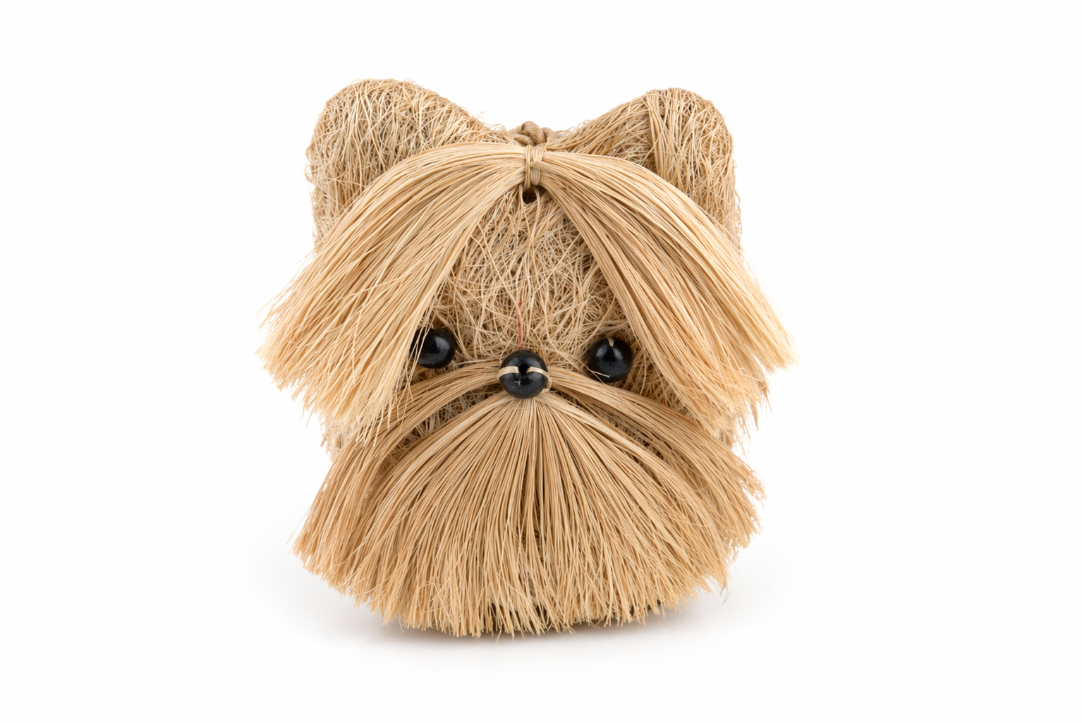 Yorkie Planter | Handmade Abaca Planter