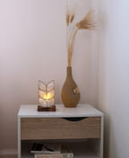 Leaf Decorative Base | Handcrafted Capiz Table Decor