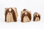Red Shih Tzu Abaca Planters | Handmade Abaca Planters