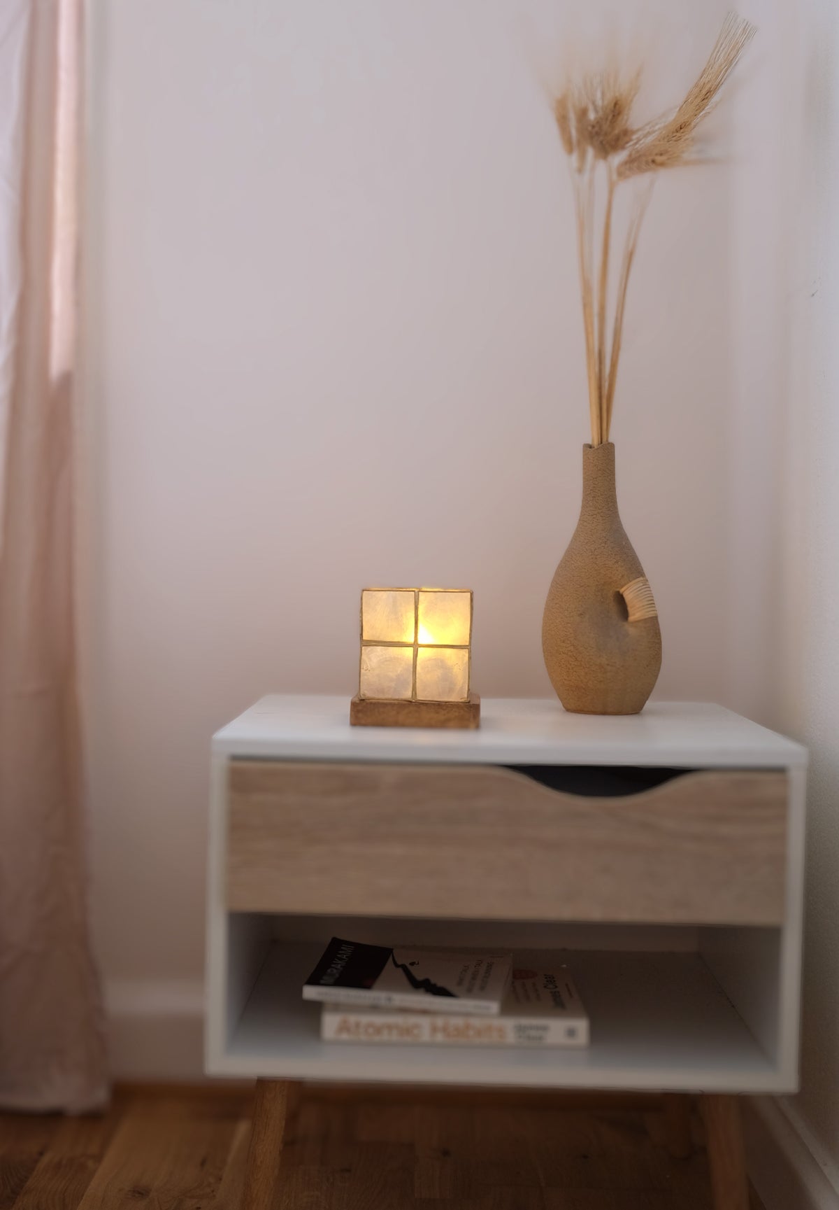 Mini Block Decorative Base | Handcrafted Capiz Table Decor