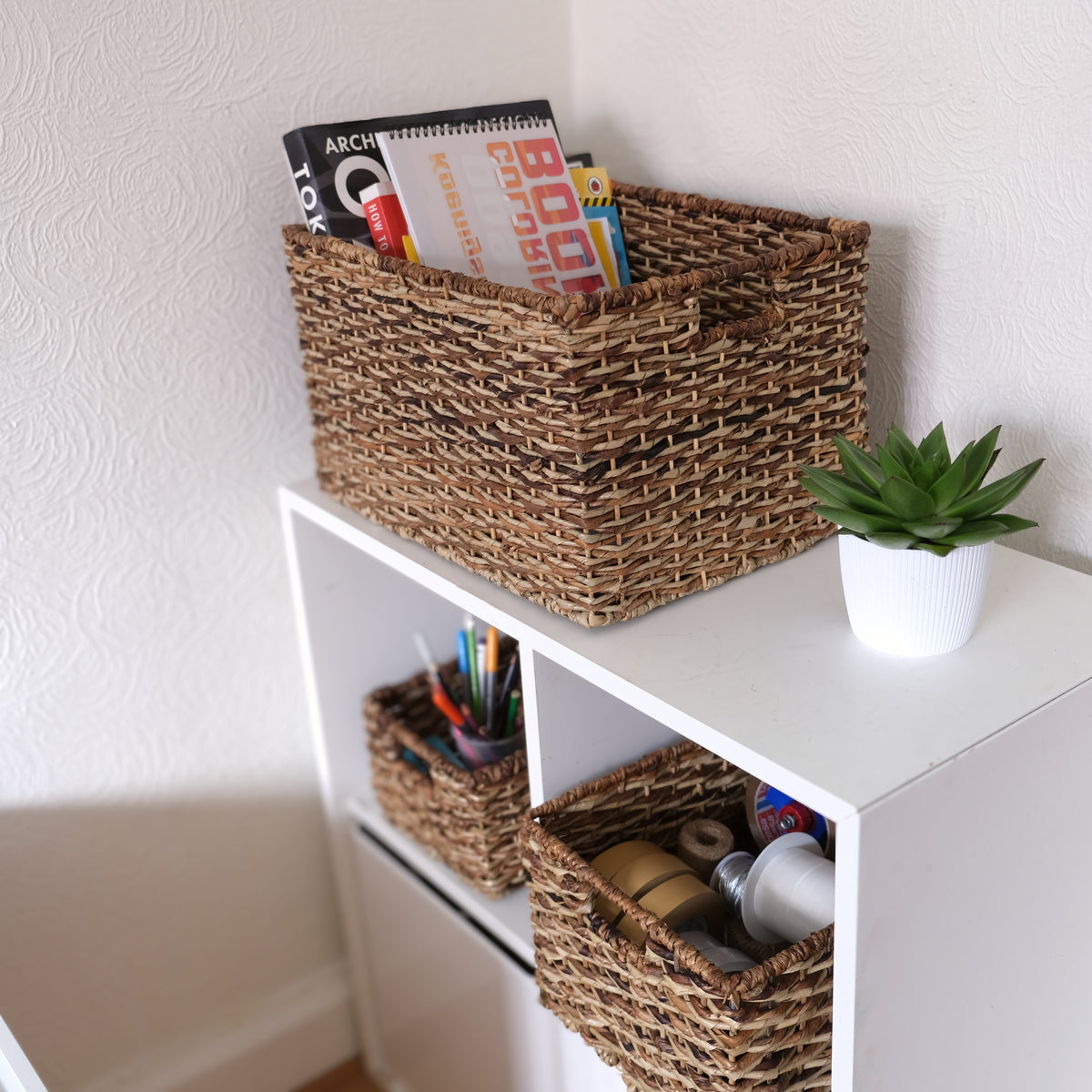 Buri Rectangular Baskets | Handmade Buri Baskets
